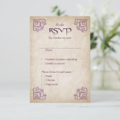 Dragon Gamer Fantasy RSVP Karte (Stehend Vorderseite)