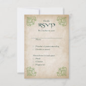 Dragon Gamer Fantasy RSVP Karte (Vorderseite)