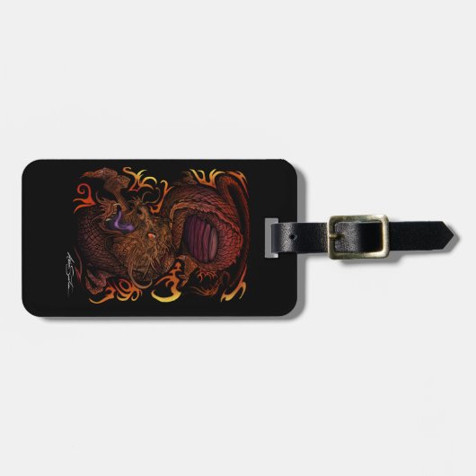 Dragon Gepäckanhänger (Vorderseite horizontal)