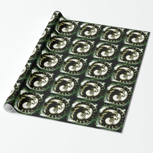 Dragon Geschenkpapier (Ungerollt)