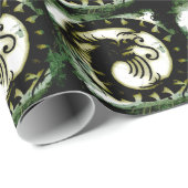 Dragon Geschenkpapier (Rolleneckpunkt)