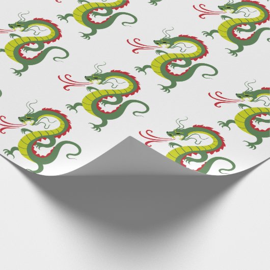 Dragon Geschenkpapier (Ecke)