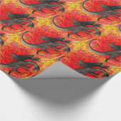 Dragon Geschenkpapier (Ecke)