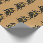 Dragon Geschenkpapier (Ecke)