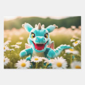 Dragon Geschenkpapier Set (Vorderseite 2)