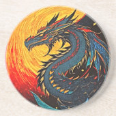 Dragon Getränkeuntersetzer (Vorne)