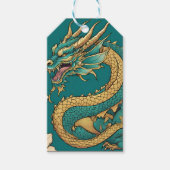 Dragon Gift Tag Geschenkanhänger (Vorderseite)