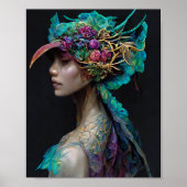 Dragon Girl 2 Fantasy Art Poster (Vorne)