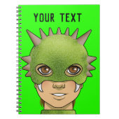 Dragon Girl Notizblock (Vorderseite)