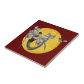 Dragon Goddess Tile Fliese (Seite)