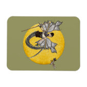 Dragon Goddess Vinyl Magnet (Horizontal)