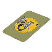 Dragon Goddess Vinyl Magnet (Linke Seite)