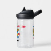 Dragon Going to the Beach Water Flasche für Kinder (Links)