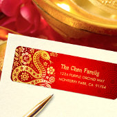 Dragon Gold Foil Chinesischer Montag Neujahr 2024 