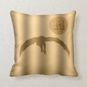 Dragon Gold Luxury Monogram Kissen