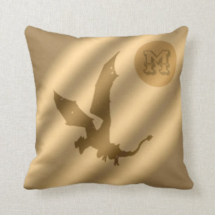 Dragon Gold Luxury Monogram Kissen