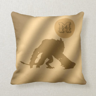 Dragon Gold Luxury Monogram Kissen