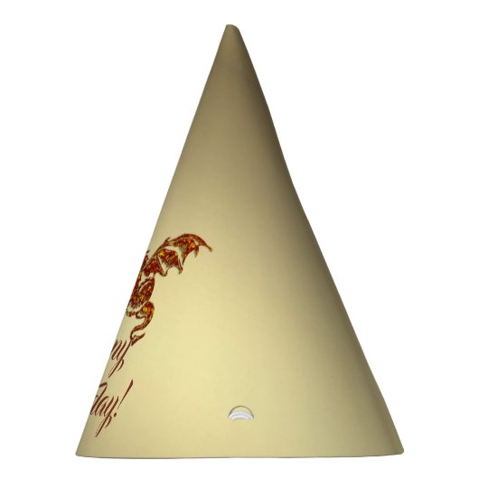 Dragon Gold Partyhütchen (Rechts)