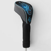 Dragon Golf Head Cover Headcover (angewinkelt)