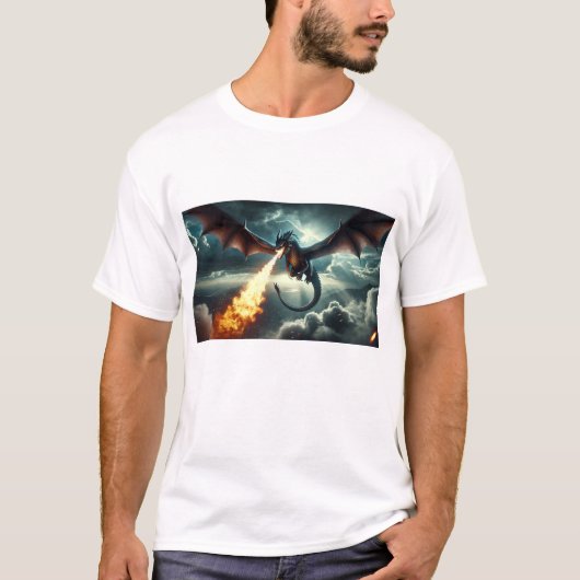 Dragon Graphic T-Shirt (Vorderseite)