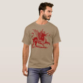 Dragon Graving - Ruby Red T-Shirt (Vorne ganz)