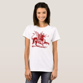 Dragon Graving - Ruby Red T-Shirt (Vorne ganz)