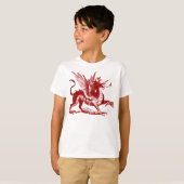Dragon Graving - Ruby Red T-Shirt (Vorne ganz)