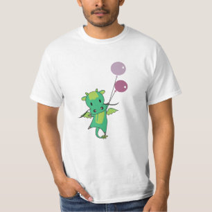 Dragon Green Fairy Tale Niedliche Tiere für Kinder T-Shirt