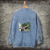 Dragon Green Sleeping Books Jeansjacke