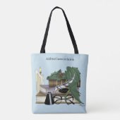 Dragon Green Sleeping Books Tasche (Rückseite)