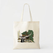 Dragon Green Sleeping Books Tragetasche (Vorne)