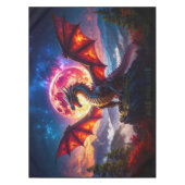 Dragon Grid 001 Tischdecke (Vorderseite)