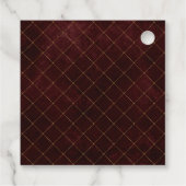 Dragon Grimoire Gotische Fantasie Geschenkanhänger (Rückseite)