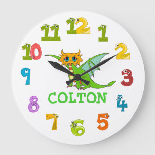 Dragon Große Wanduhr