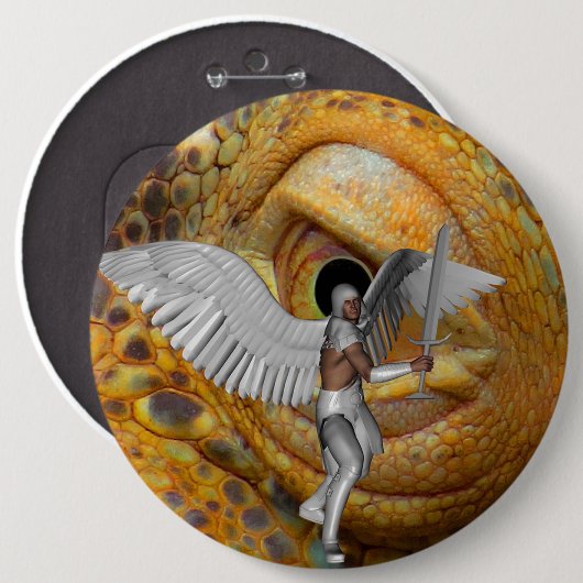 Dragon Guardian Button (Vorne & Hinten)