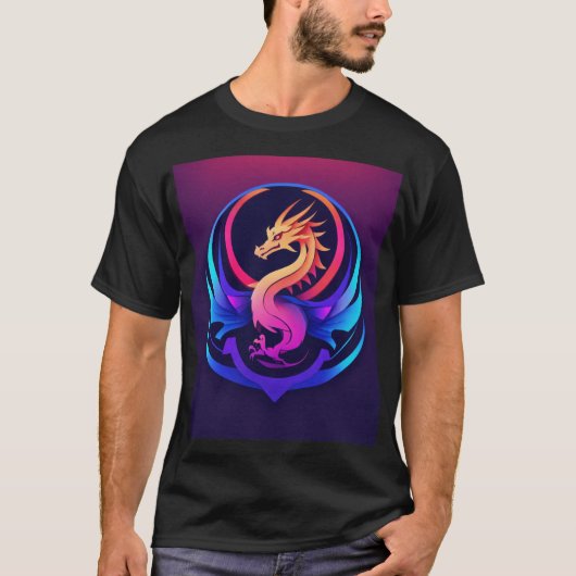 " Dragon Guardian: Embrace the Mythical " T-Shirt (Vorderseite)