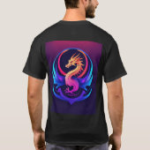 " Dragon Guardian: Embrace the Mythical " T-Shirt (Rückseite)