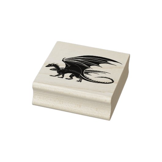 Dragon Gummistempel (Stempel)