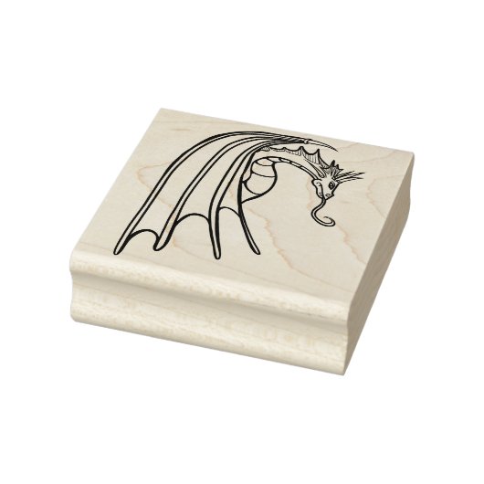 Dragon Gummistempel (Stempel)
