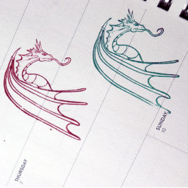 Dragon Gummistempel