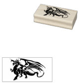 Dragon Gummistempel (Stempel)