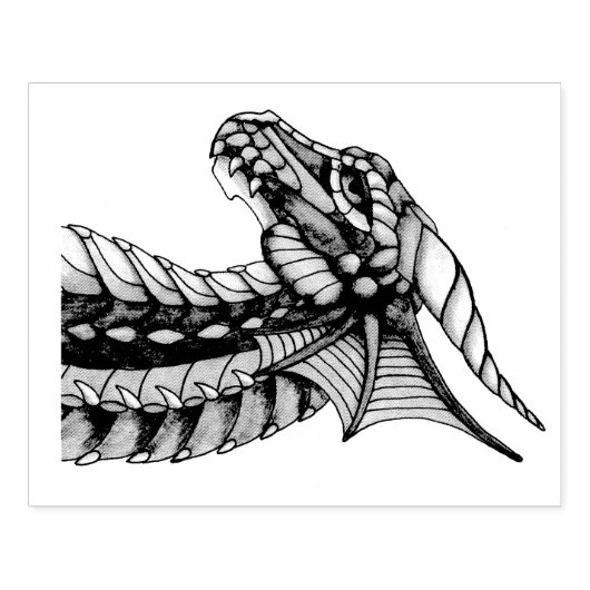 Dragon Gummistempel (Prägung)