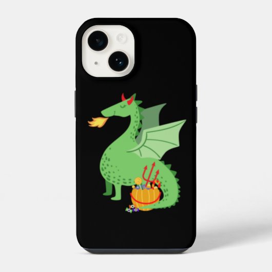 Dragon Halloween iPhone Hülle (Rückseite)