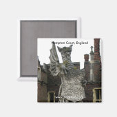 Dragon, Hampton Court, England Magnet (Vorderseite/Rückseite)