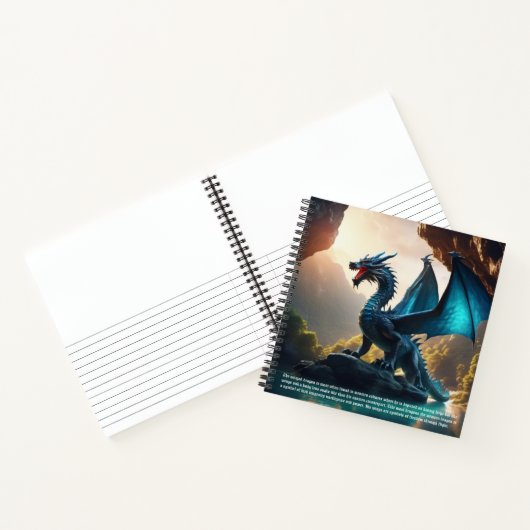 Dragon Hardcover Notizblock (Innenseite)