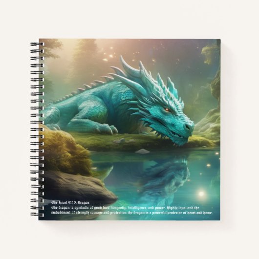 Dragon Hardcover Notizblock (Vorderseite)