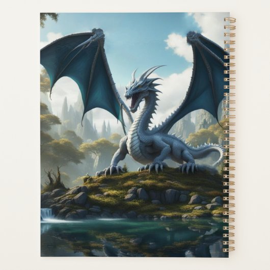 Dragon Hardcover Planer (Rückseite)