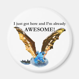 Dragon Hatching Magnet