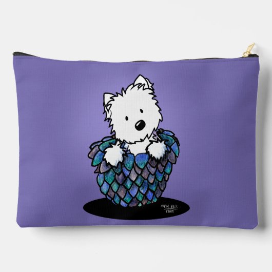 Dragon Hatchling Westie Accessory Pouch Zubehörtasche (Rückseite)