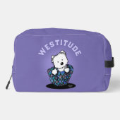 Dragon Hatchling Westie Waschbeutel (Rückseite)